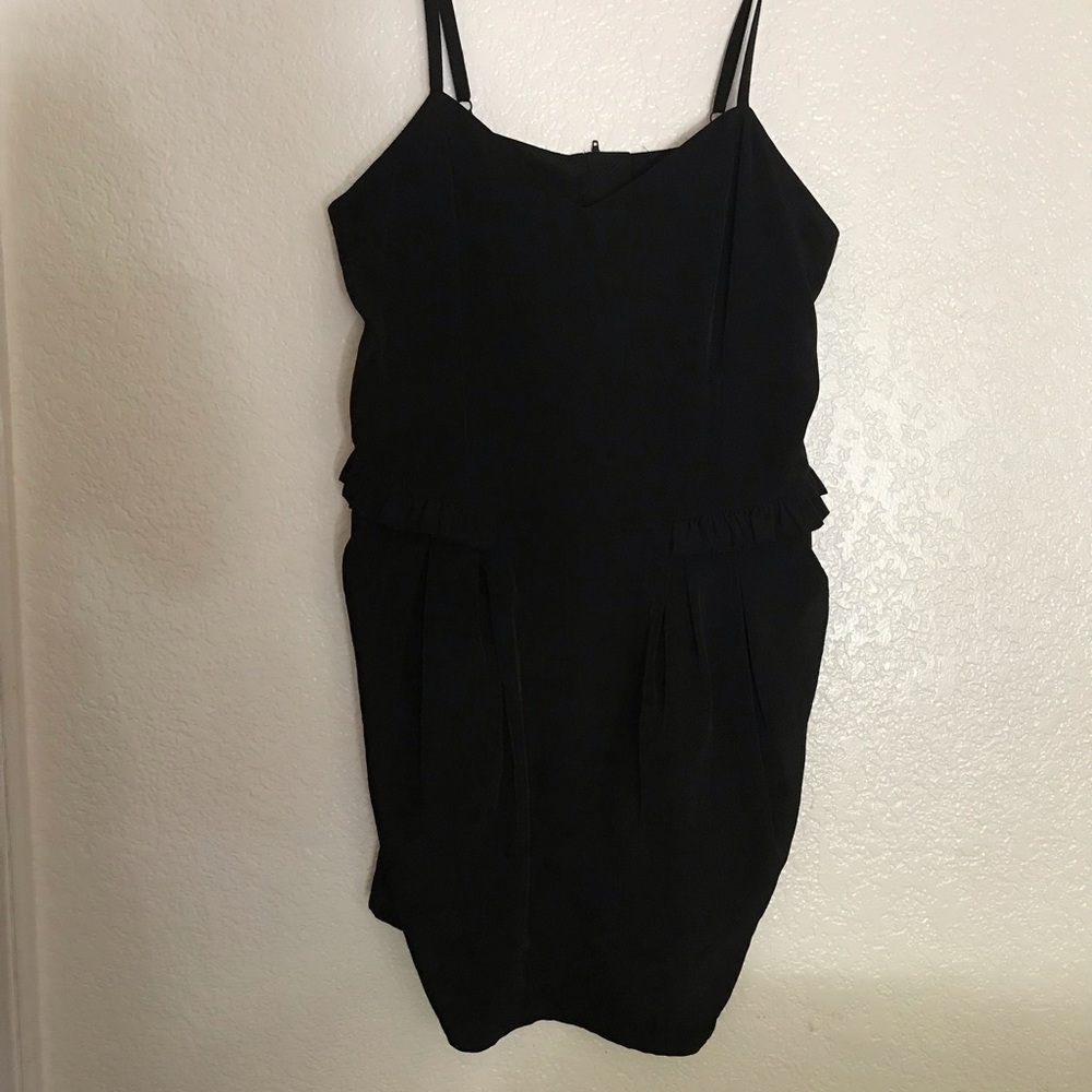 Black stewpot dress